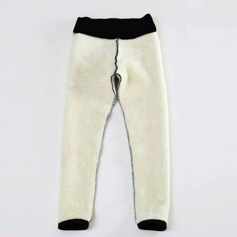 Women Winter Thicken Leggings Warm Fleece Pants Female Thermal Leggins